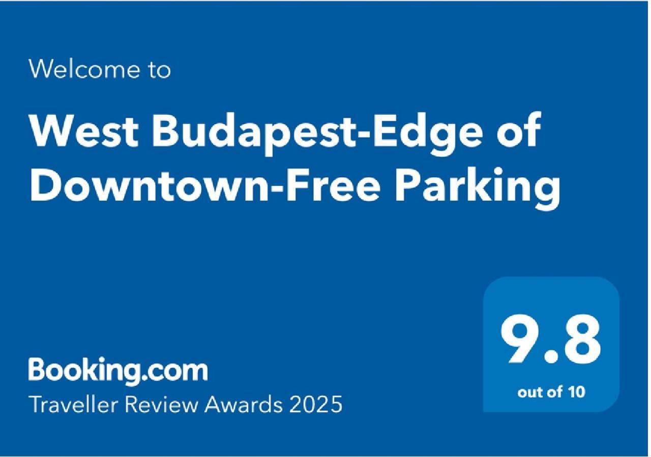 West Budapest-Edge Of Downtown-Free Parking Budapeste Exterior foto